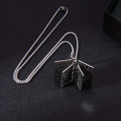 Hochwertige Bibelkette (silber)
