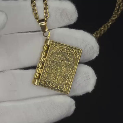 Hochwertige Bibelkette (gold)